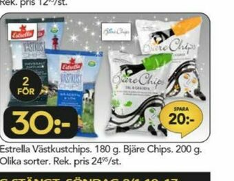 Bo Ohlsson Estrella Chips erbjuda