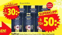 ICA Supermarket Saffran Santa Maria erbjuda