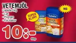 Nya Pulsen Lubella Vetemjöl erbjuda