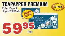 Nya Pulsen Polar Toapapper premium erbjuda