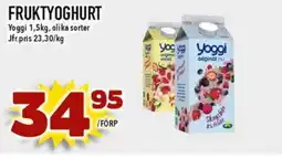 Nya Pulsen Yoggi Fruktyoghurt erbjuda