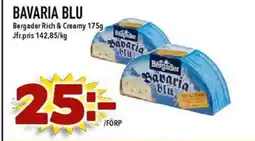 Nya Pulsen Bergader Bavaria blu erbjuda