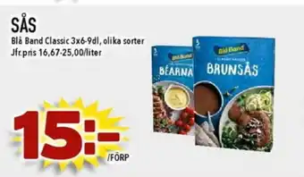 Nya Pulsen Blå Band Sås erbjuda