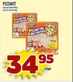 Nya Pulsen Schysst Käk Pizzakit erbjuda