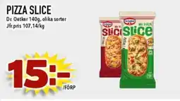 Nya Pulsen Dr. Oetker Pizza slice erbjuda
