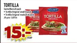 Nya Pulsen Santa Maria Tortilla erbjuda