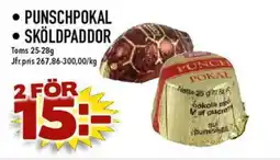 Nya Pulsen TOMS Punschpokal • Sköldpaddor erbjuda