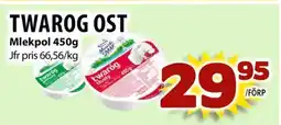 Matvärlden Tensta Mlekpol Twarog ost erbjuda