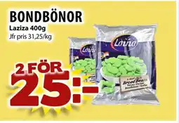 Matvärlden Tensta Laziza Bondbönor erbjuda