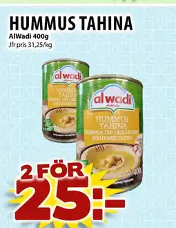 Matvärlden Tensta Alwadi Hummus Tahina erbjuda