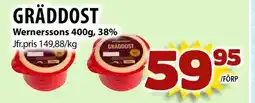 Matvärlden Tensta Wernerssons Gräddost erbjuda