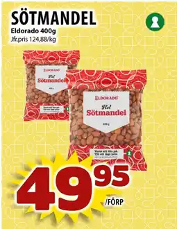 Matvärlden Tensta ELDORADO Sötmandel erbjuda