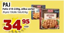 Matvärlden Tensta FELIX Paj erbjuda