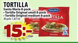 Matvärlden Tensta Santa Maria Tortilla erbjuda