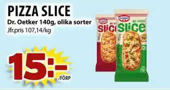 Matvärlden Tensta Dr. Oetker Pizza slice erbjuda