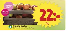 ICA Nära ICA Svenska äpplen erbjuda
