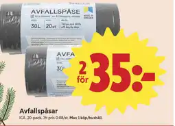 ICA Nära ICA Avfallspåsar erbjuda