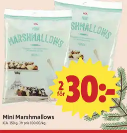 ICA Nära ICA Mini Marshmallows erbjuda