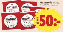 ICA Nära ICA Mozzarella erbjuda
