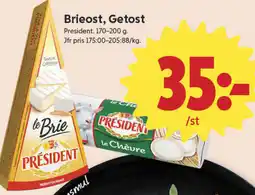 ICA Nära PRÉSIDENT Brieost, Getost erbjuda