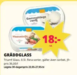 Tempo Gräddglass erbjuda