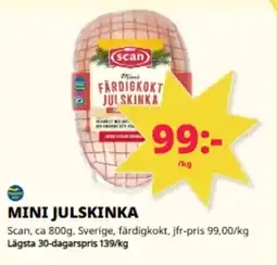 Tempo Scan Mini julskinka erbjuda