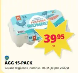 Tempo Garant Ägg erbjuda