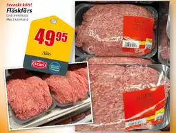 Extra Mjällby Stormarknad Svenskt kött! Fläskfärs erbjuda