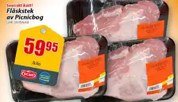 Extra Mjällby Stormarknad Svenskt kött! Fläskstek av Picnicbog erbjuda