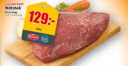 Extra Mjällby Stormarknad Svenskt kött! Nötstek erbjuda