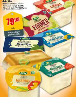 Extra Mjällby Stormarknad Arla Ost erbjuda