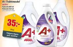 Extra Mjällby Stormarknad A+ Tvättmedel erbjuda