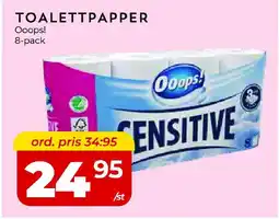Matrix Butikerna Ooops! Toalettpapper erbjuda