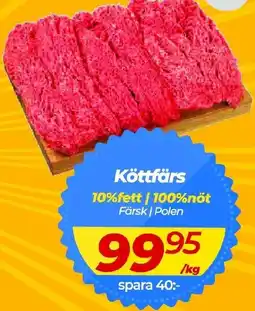 Matrix Butikerna Köttfärs erbjuda