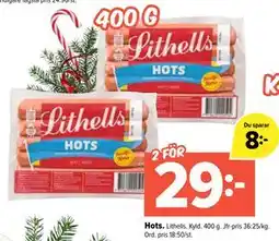 Coop Extra Hots, SEK 29 erbjuda