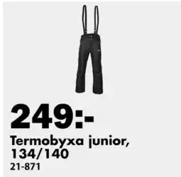 Biltema Termobyxa junior, 134/140, SEK 249 erbjuda