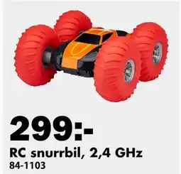 Biltema RC snurrbil, 2,4 GHz, SEK 299 erbjuda