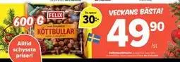 Coop Extra Delikatessköttbullar, SEK 49.9 erbjuda