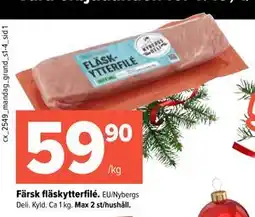 Coop Extra Färsk fläskytterfilé, SEK 59.9 erbjuda