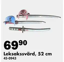 Biltema Leksakssvärd, 52 cm, SEK 69.9 erbjuda