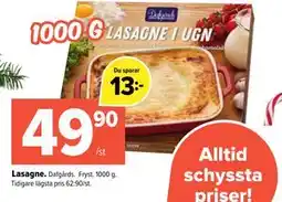 Coop Extra Lasagne, SEK 49.9 erbjuda