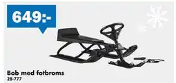 Biltema Bob med fotbroms, SEK 649 erbjuda