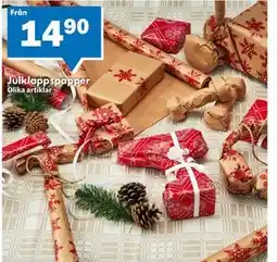 Biltema Julklappspapper erbjuda