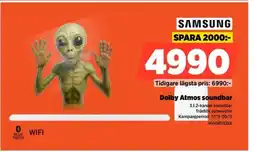 Power Samsung dolby atmos soundbar erbjuda