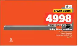 Power Lg dolby atmos soundbar erbjuda