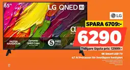 Power Lg 4k smart led tv a7 al processor för överlägsen hastighet erbjuda