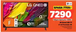 Power Lg 4k smart led tv a7 al processor 4k erbjuda