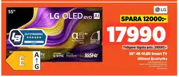 Power LG 55" 4K OLED Smart TV Ultimat ljusstyrka erbjuda