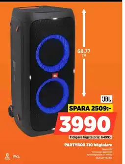 Power JBL PARTYBOX 310 högtalare erbjuda