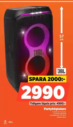 Power JBL Partyhögtalare erbjuda